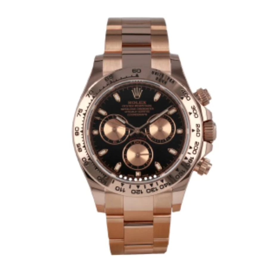 Rolex Daytona 116505 “Everose Black Dial” Supreme Replica Edition