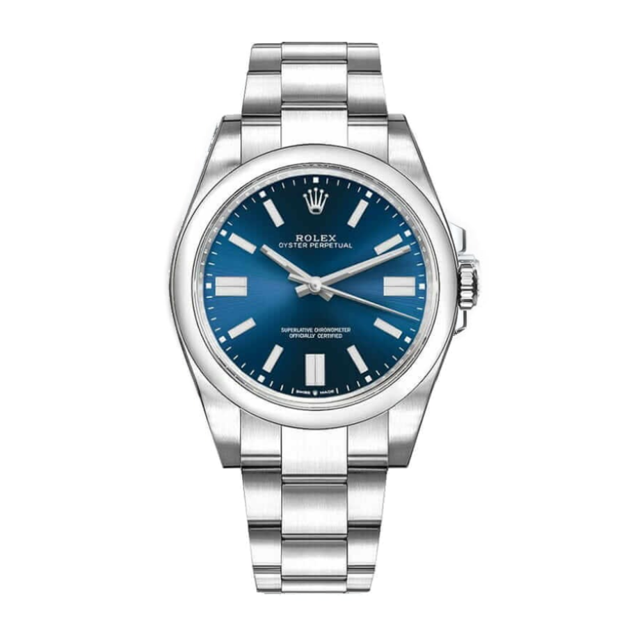 Rolex Oyster Perpetual 124300-0001 “Blue Dial” Exact Clone 1:1