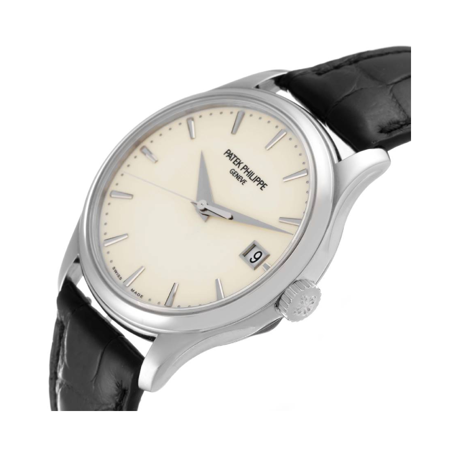 Patek Philippe Calatrava 5227G-010 “White Gold Officer’s Case” Top Replica 1:1 - Image 3