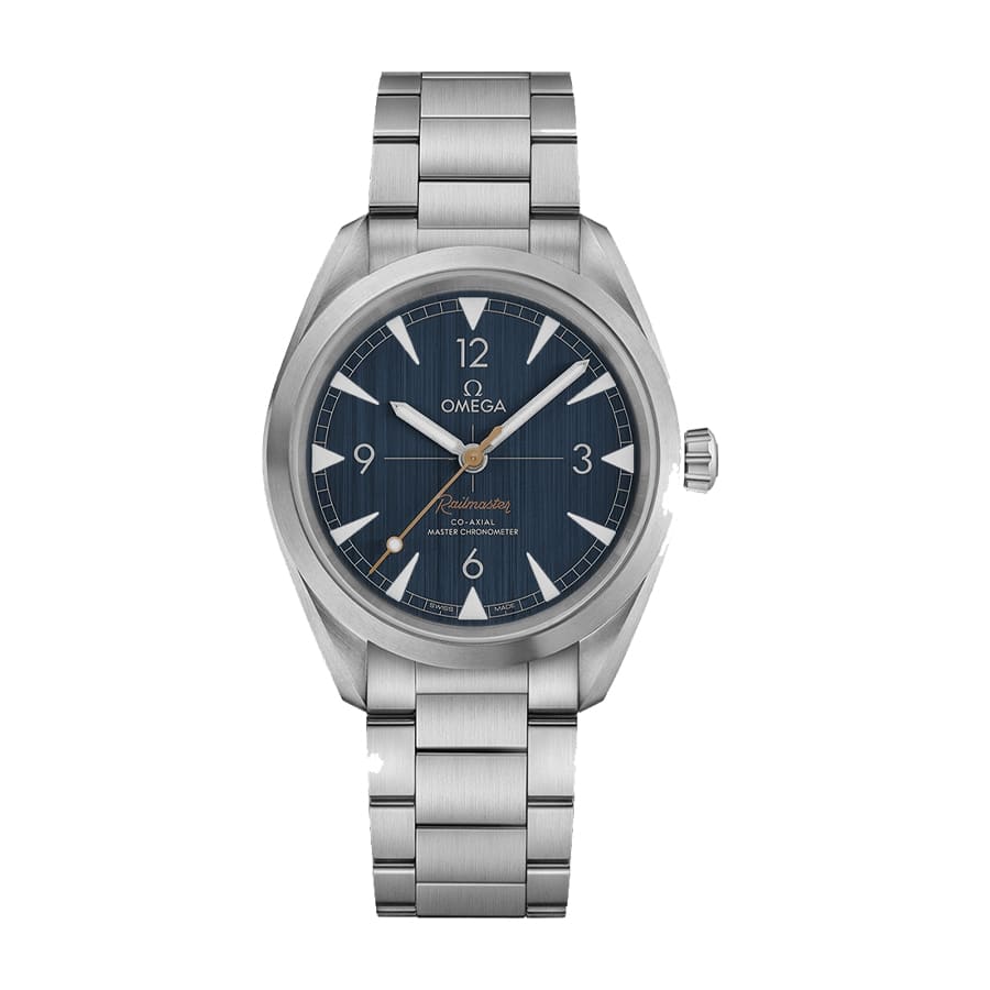 Omega Seamaster Railmaster Co-Axial Master Steel 220.10.40.20.03.001 Collector’s Clone 1:1