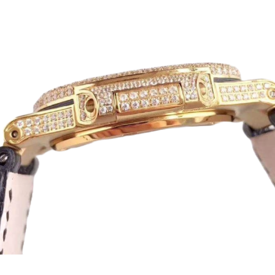 Patek Philippe Nautilus 5711 Tourbillon “Jumbo” Yellow Gold Dial Signature Replica 1:1 - Image 4