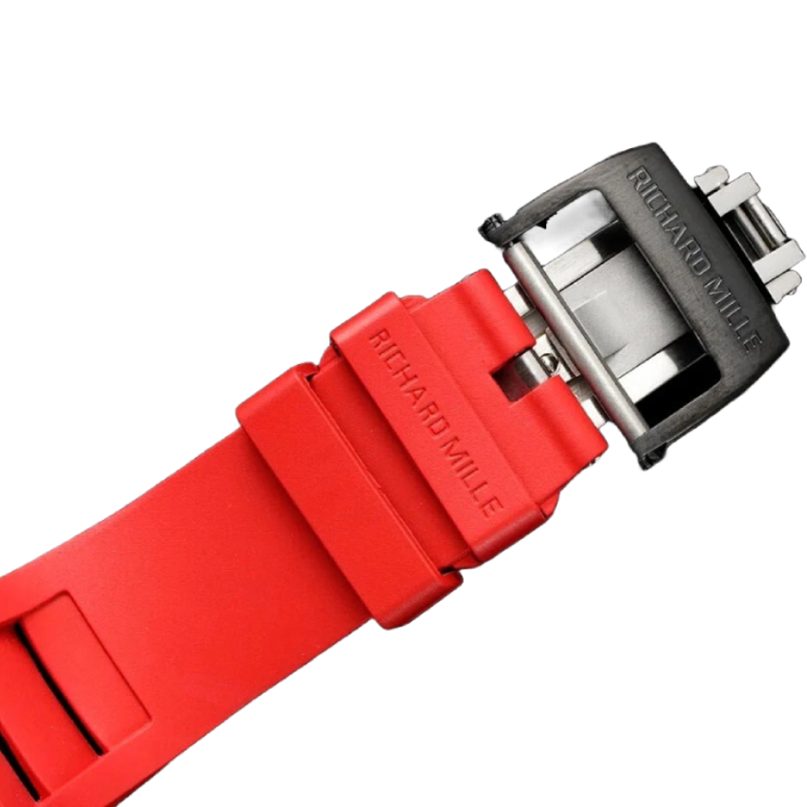 Richard Mille RM 27-02 Tourbillon “Rafael Nadal” Red Rubber Exceptional Replica 1:1 - Image 5