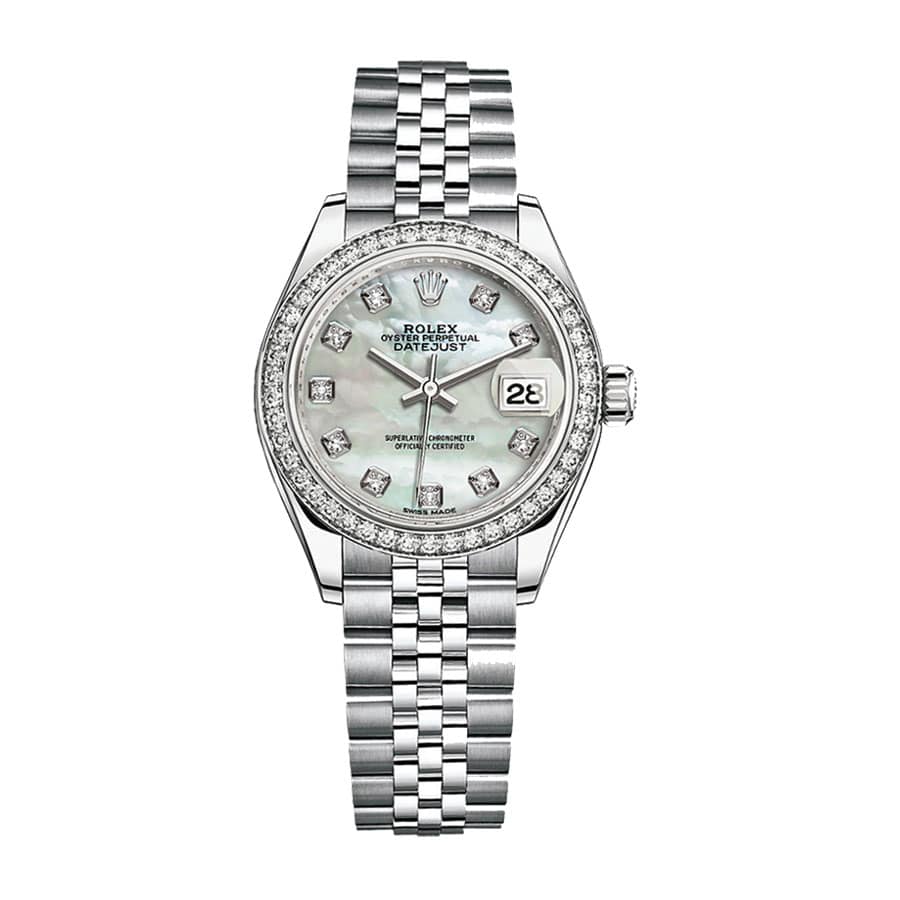 Rolex Lady-Datejust 279384 Mother of Pearl Diamond Top Grade Clone 1:1
